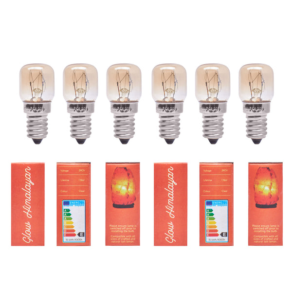 Glow Himalayan 6 Pack 15W Incandescent Replacement Bulb