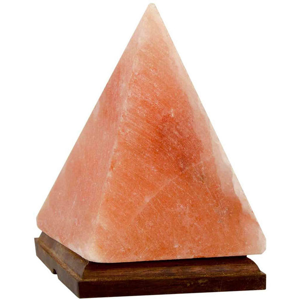 Glow Himalayan Pyramid Crafted Salt Lamp
